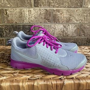 Nike Air Relentless Gray Pink 454445-060 Comfort Insoles Trainer Shoes 7.5